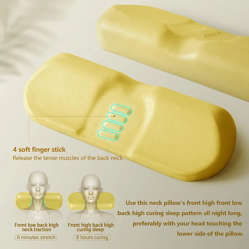 Roll Memory Foam Cervical Support Pillow