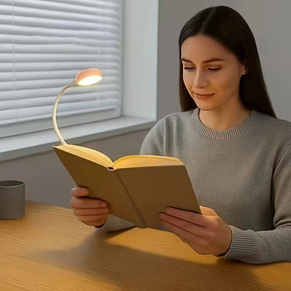 Glow Rechargeable Clip Reading Light