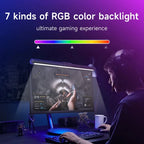 RGB Monitor & Desktop LED Light Bar — Colour-Changing Bias Lighting