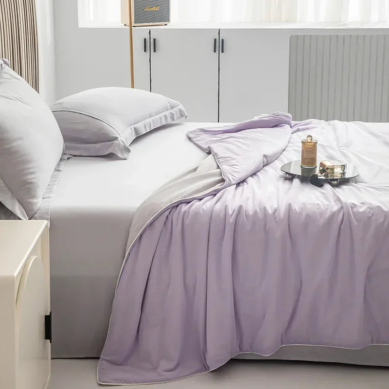 Silk Touch Cooling Summer Blanket
