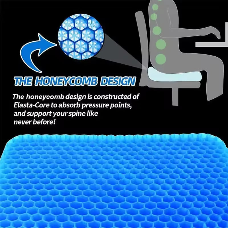 SitWell Honeycomb Gel Seat Cushion