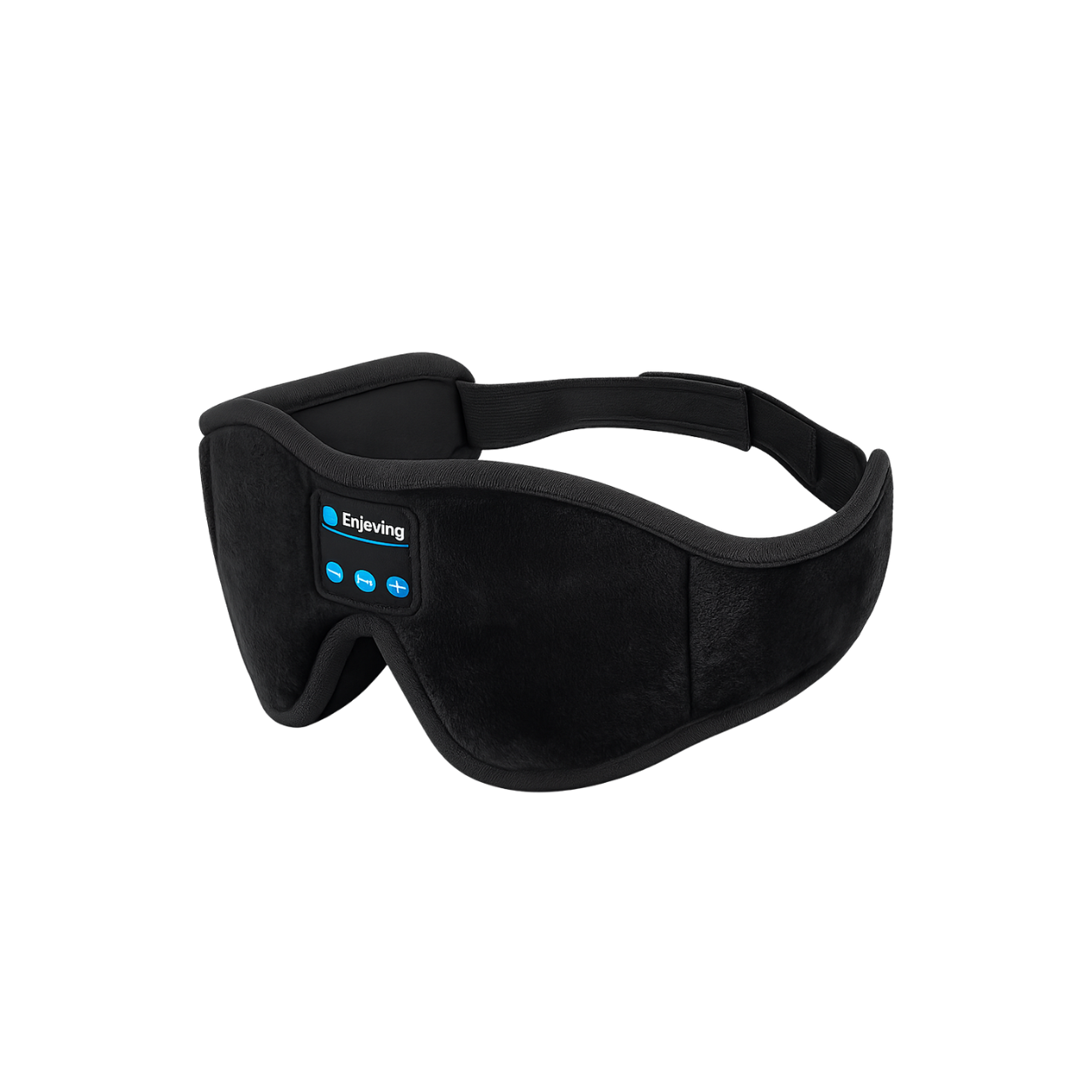 Mask For Sleep Headphones Bluetooth 3D Eye Mask MuHush Bluetooth Sleep Mask with Built-In Headphonessic Play Sleeping Headphones with Built-in HD Speaker