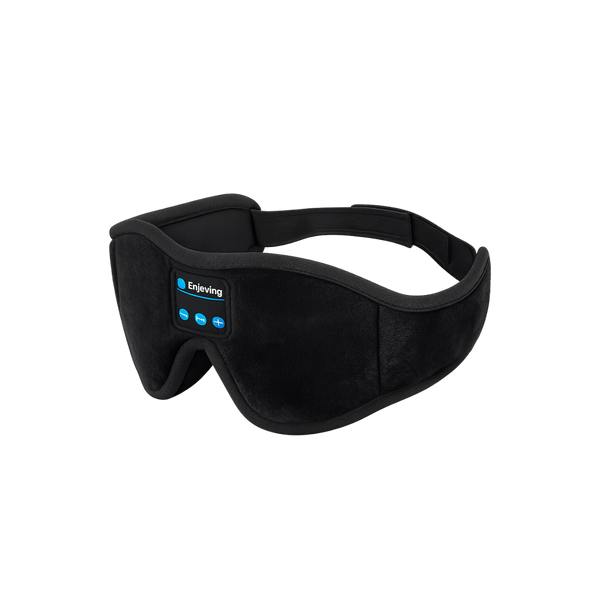 Mask For Sleep Headphones Bluetooth 3D Eye Mask MuHush Bluetooth Sleep Mask with Built-In Headphonessic Play Sleeping Headphones with Built-in HD Speaker